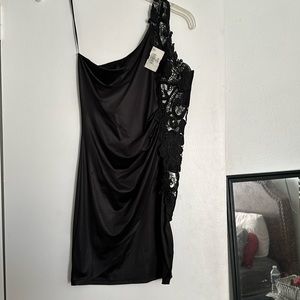 Sexy one shoulder dress